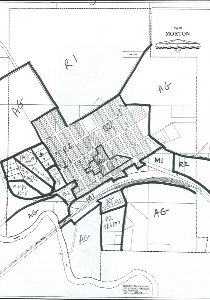 city of morton zoning map